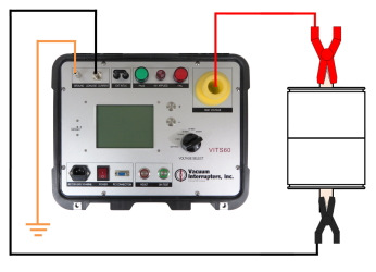 VITS60M-vacuum-interrupter-tester-connection-diagram